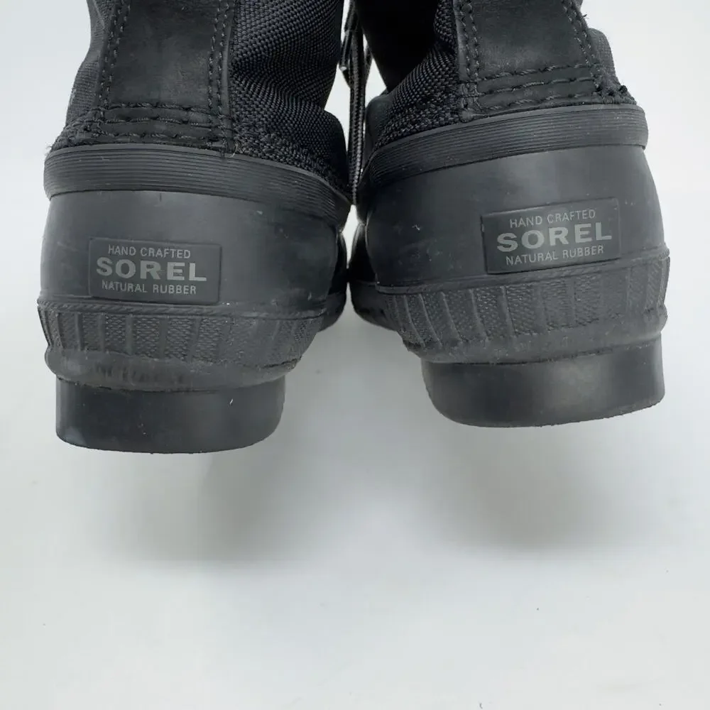 Sorel Cheyanne II Short Nylon Boot - Men's Black/Black US Size 8